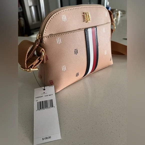 Tommy Hilfiger Tan Crossbody Bag - Picture 3 of 9